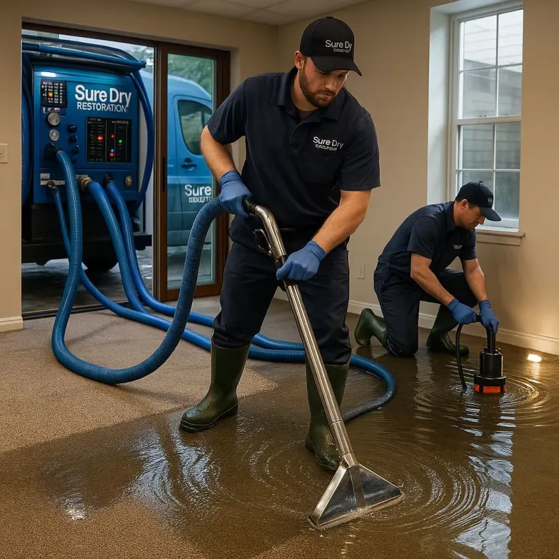 Water Extraction and Removal process in Lakeside Park, KY